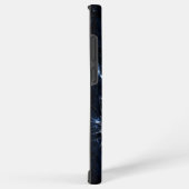 Mercury Wolf Blue Sapphire Eyes Glacial Samsung Galaxy Hülle (Rechte Seite)