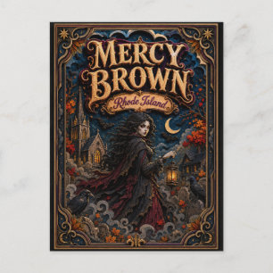 Mercy Brown, Vampir Rhode Island Popcut Legenden Postkarte