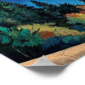 Mercy in the Night Sky Poster (Ecke)