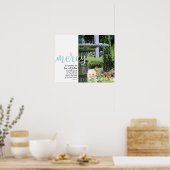 Mercy Psalm 23:6 Fountain Poster (Küche)