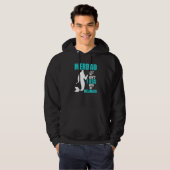 Merdad Mermaid Security Vater Geburtstag 1 Hoodie (Vorne ganz)