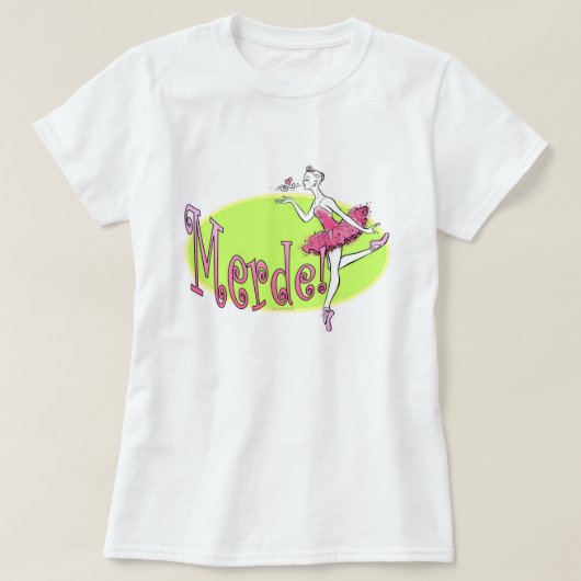 Merde heller T - Shirt (Design vorne)