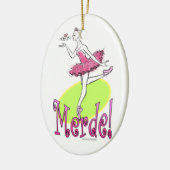 Merde Porzellan-Verzierung Keramik Ornament (Links)