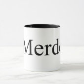 Merde Tasse für Balletttänzer - viel Glück! (Zentrum)