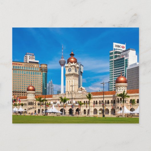 Merdeka-Platz Postkarte (Vorderseite)