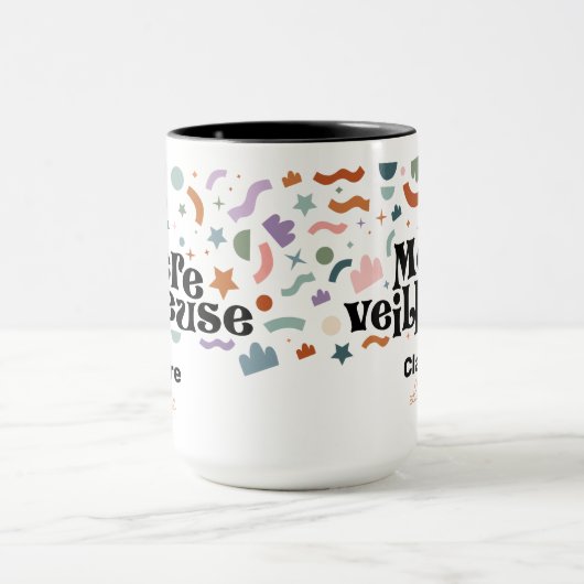 Mère Veilleuse Zwei-Tone-Tasse Tasse (Zentrum)