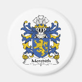 Meredith Familienwappen Magnet (Vorne)