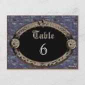 Meredith Niles Tischnummer Card (Rückseite)