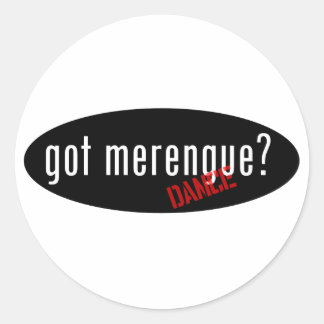 Merengue-Elemente - got Runder Aufkleber