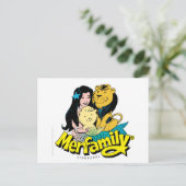 Merfamily® Basic Postkarte (Stehend Vorderseite)