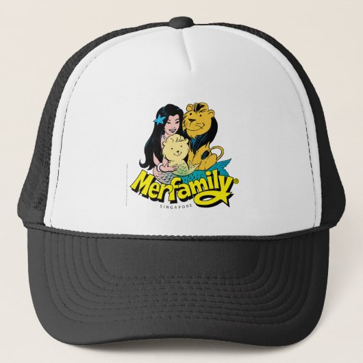 Merfamily® Basic Truckerkappe (Vorderseite)