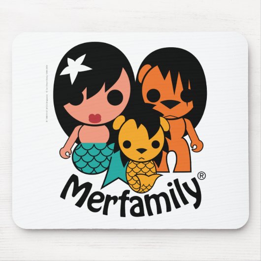 Merfamily SINGAPORE Mousepad (Vorne)