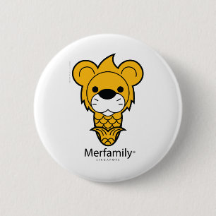 "Merfamily®" SINGAPUR Button