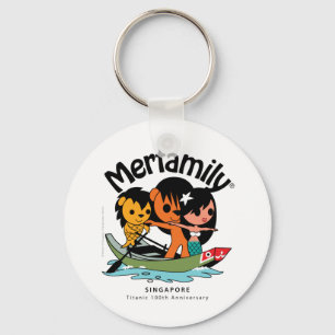 MERFAMILY® Singapur "Titanic Keepake" Schlüsselanhänger
