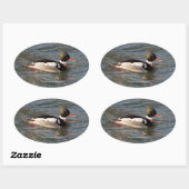 Merganser Aufkleber (Blatt)