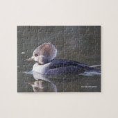 Merganser-Duck-Female am See Puzzle (Horizontal)