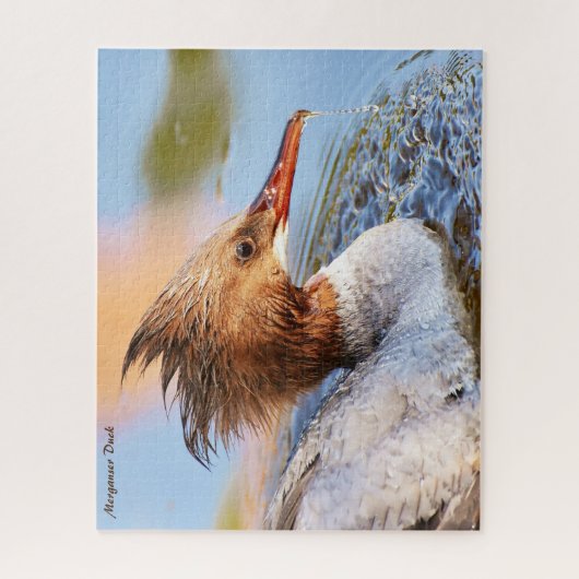 Merganser Duck Puzzle (Vertikal)