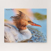 Merganser Duck Puzzle (Horizontal)