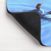 Merganser Ducks Mousepad (Ecke)