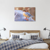 Merganser Leinwanddruck (Insitu (Schlafzimmer))