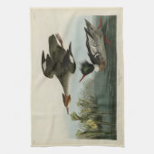 Merganser, Rotbrüste, Audubons Vögel von Amerika Geschirrtuch (Vertikal)