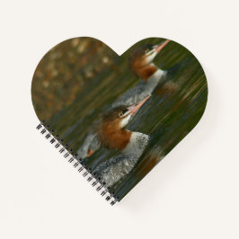 Merganser Spiral Notebook Notizblock