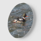 Merganser Uhr (Winkel)