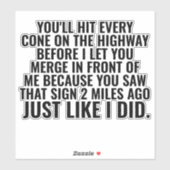 Merge Custom-Cut Vinyl Sticker (Blatt)