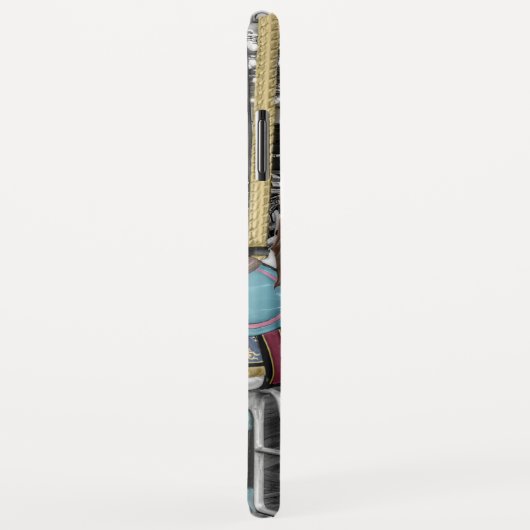 Mergo Round Carousel Case-Mate iPhone Hülle (Hinten/Rechts)