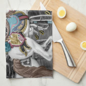 Mergo Round Carousel Küchentuch (Viertel Falte)