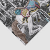 Mergo Round Carousel Seidenpapier (Ausschnitt)