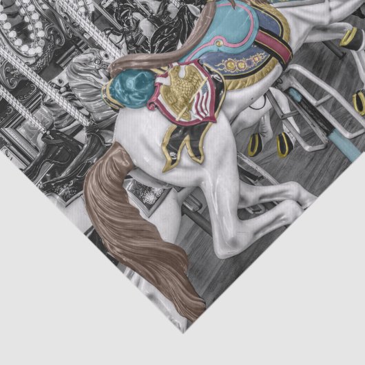 Mergo Round Carousel Seidenpapier (Ausschnitt)