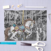 Mergo Round Carousel Seidenpapier (Handwerk)