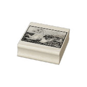 MERHORSE & BABY FANTASY RUBBER BRIEFMARKE GUMMISTEMPEL (Stempel)