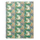 MERHORSE & WHITE OCTOPUS, FANTASY UNICORNHORSE NOTIZBLOCK (Vorderseite)