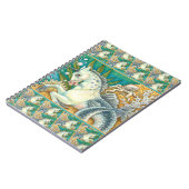 MERHORSE & WHITE OCTOPUS, FANTASY UNICORNHORSE NOTIZBLOCK (Linke Seite)