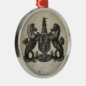 Merhorses Silbernes Ornament (Rechts)