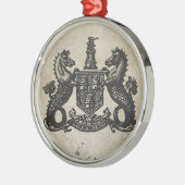 Merhorses Silbernes Ornament (Links)