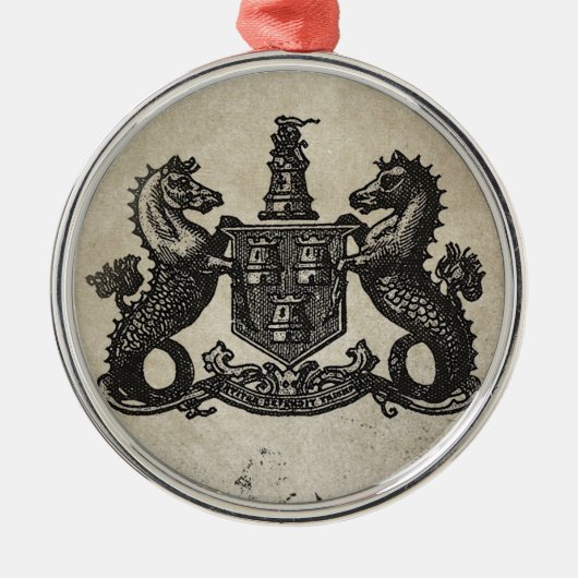 Merhorses Silbernes Ornament (Vorne)