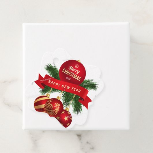 Meri Christmas Geschenkanhänger (Beispiel)