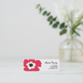 Meri dünne Visitenkarte (Stehend Vorderseite)