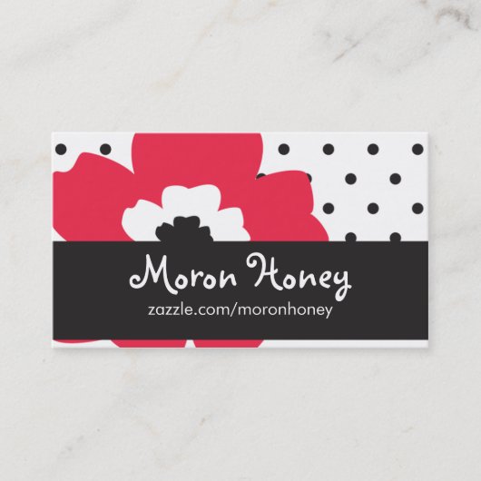 Meri Geschäfts-Visitenkarte Visitenkarte (Vorderseite)