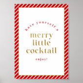 MERI hat einen lustigen kleinen Cocktail Poster (Vorne)