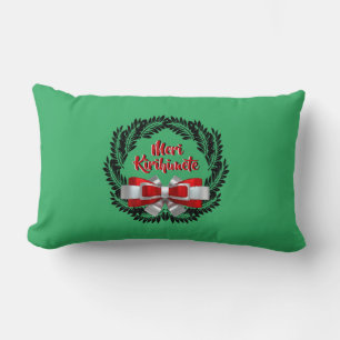 Meri Kirihimete Maori für Frohe Weihnachten Lendenkissen