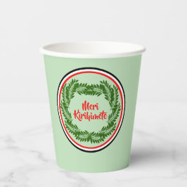 Meri Kirihimete Maori Merry Christmas Pappbecher