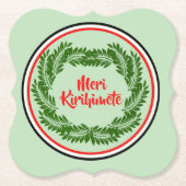 Meri Kirihimete Maori Merry Christmas Untersetzer (Vorderseite)