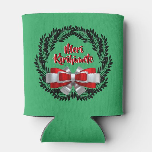 Meri Kirihimete Maori zu frohen Weihnachten Dosenkühler (Rückseite)