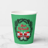 Meri Kirihimete Maori zu frohen Weihnachten Pappbecher (Vorderseite)