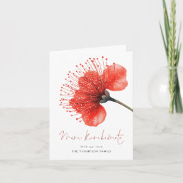 Meri Kirihimete Pōhutuka Photo NZ Christmas  Feiertagskarte