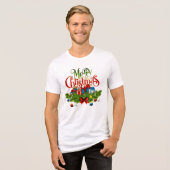 Meri Kismis Multiplayer-Design-Männer Tri-Blend Shirt (Vorderseite voll)